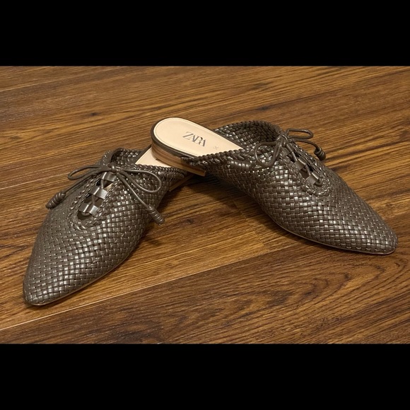 Zara mules. Brown. Excellent condition. - Picture 2 of 3